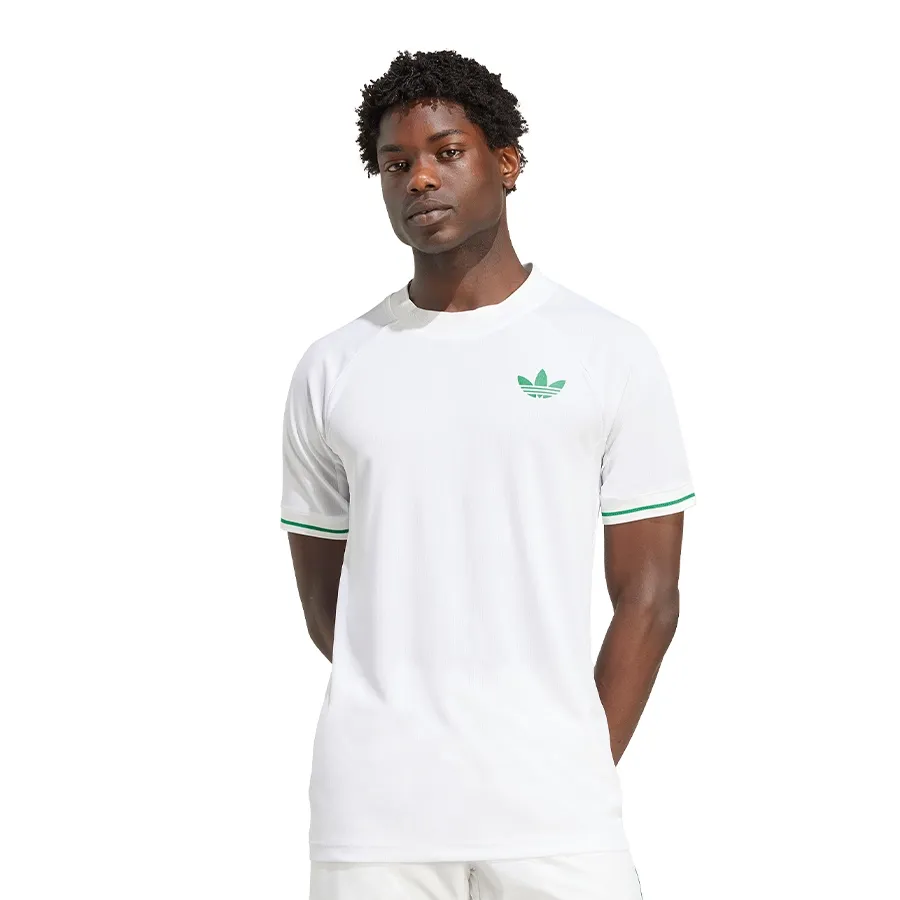 Imagen 1 de 6 de Remera adidas originals Pro Climacool+ FreeLift-BLANCO/VERDE