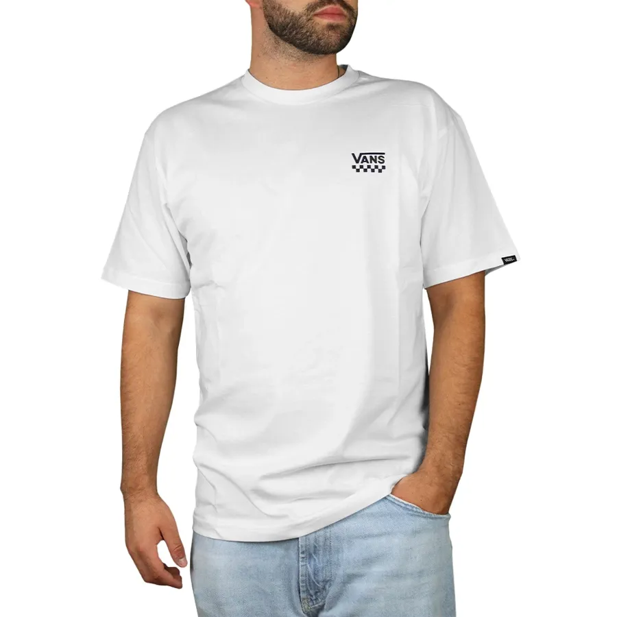 Imagen 0 de 2 de Remera Vans Left Chest Logo II-BLANCO