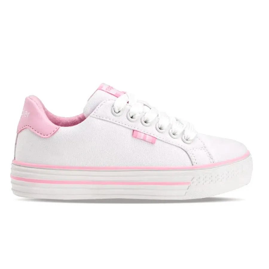 Imagen 0 de 4 de Zapatillas Topper Roma Kids-BLANCO/ROSA