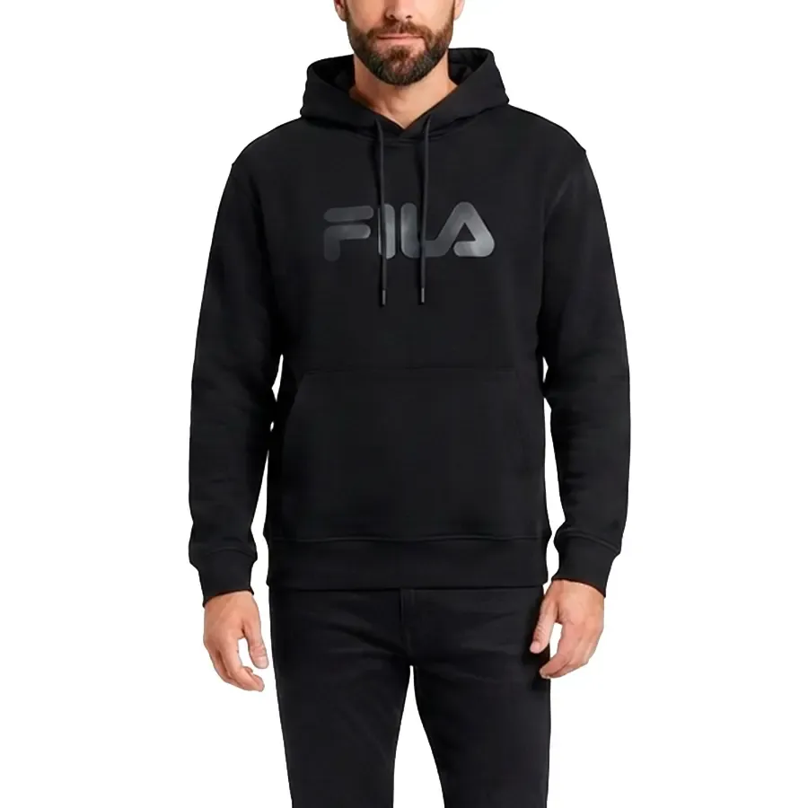 Imagen 1 de 5 de Buzo Fila Comfort Letter III-NEGRO