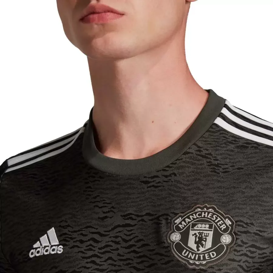 Imagen 2 de 5 de Camiseta adidas Visitante Manchester United-NEGRO