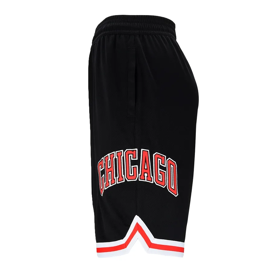 Imagen 1 de 4 de Short Nba Bulls Logo-NEGRO/ROJO