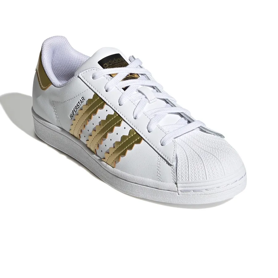 Imagen 2 de 6 de Zapatillas adidas originals Superstar W-BLANCO/DORADO