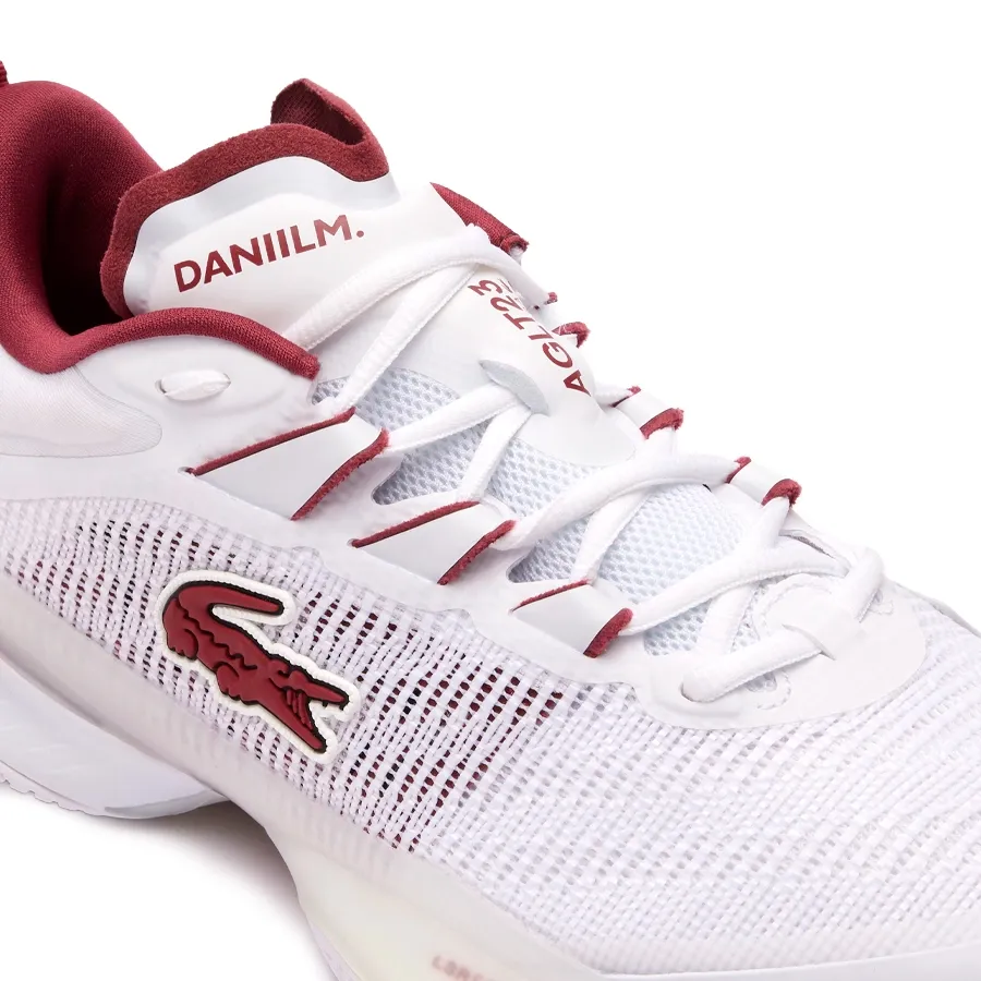 Imagen 5 de 6 de Zapatillas Lacoste Ag Lt23 Ultra Mc-BLANCO/BORDO