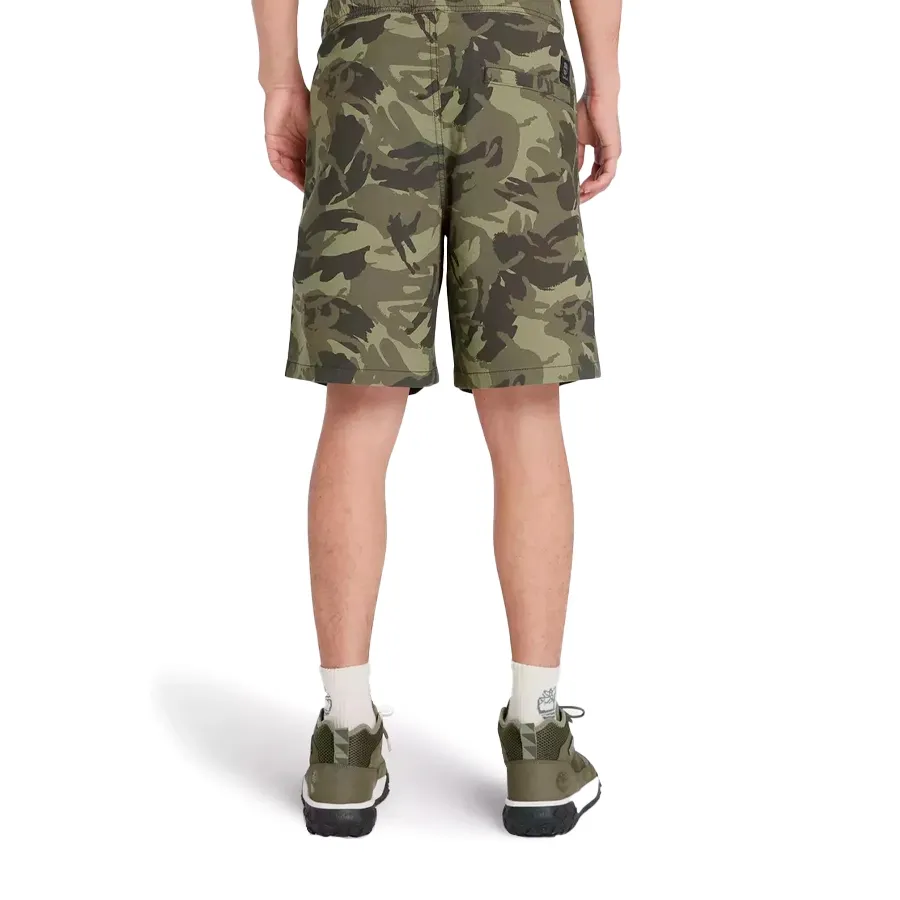 Imagen 1 de 3 de Timberland Shorts  Poplin-VERDE MILITAR