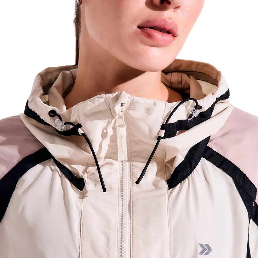 Imagen 4 de 7 de Campera Atomik Lines Windbreaker-BEIGE/NEGRO