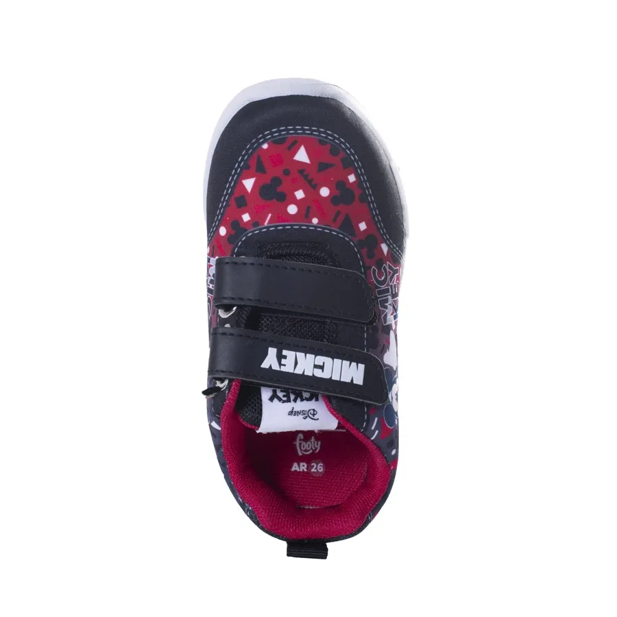 Imagen 3 de 5 de Zapatillas Footy Mickey Pop-NEGRO/ROJO