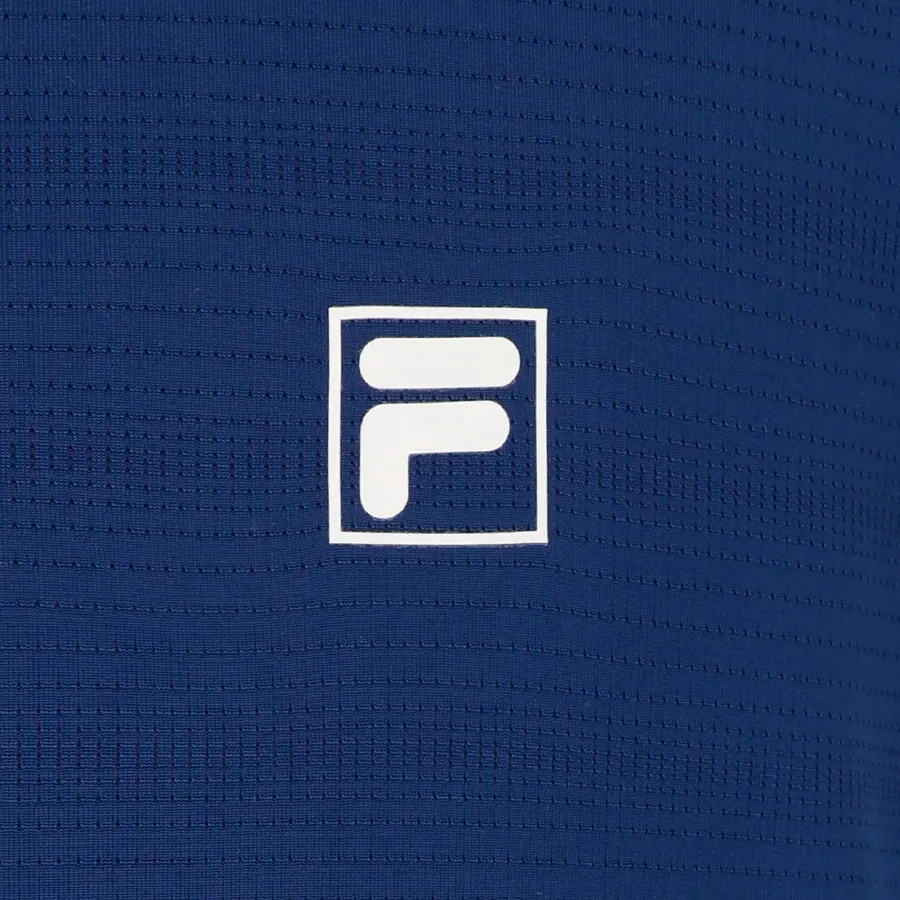 Imagen 5 de 6 de Remera Fila Round Neck-MARINO/BLANCO