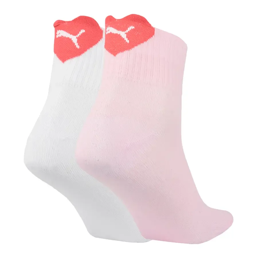 Imagen 1 de 4 de Medias Puma Heart Pack X 2-ROSA/BLANCO