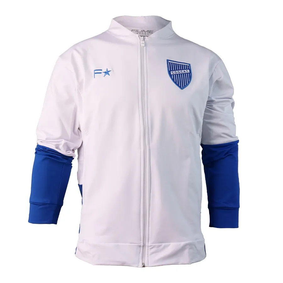 Imagen 0 de 5 de Campera Fiume Sport Con recorte Godoy Cruz - Línea 100 años-BLANCO/AZUL