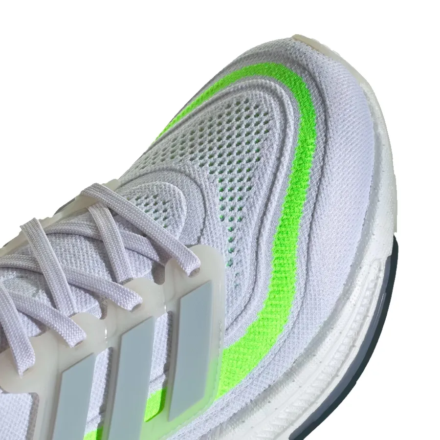 Imagen 9 de 10 de Zapatillas adidas Ultraboost Light-BLANCO/AMARILLO FLUOR