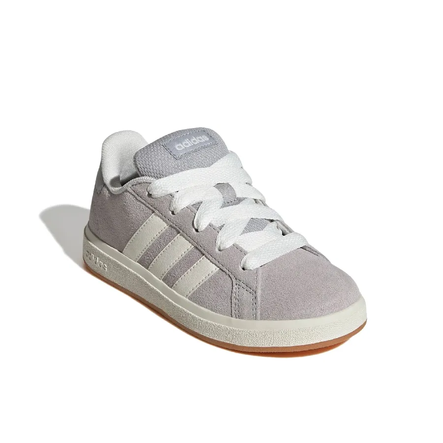 Imagen 2 de 8 de Zapatillas adidas Grand Court 00s Kids-GRIS/BLANCO