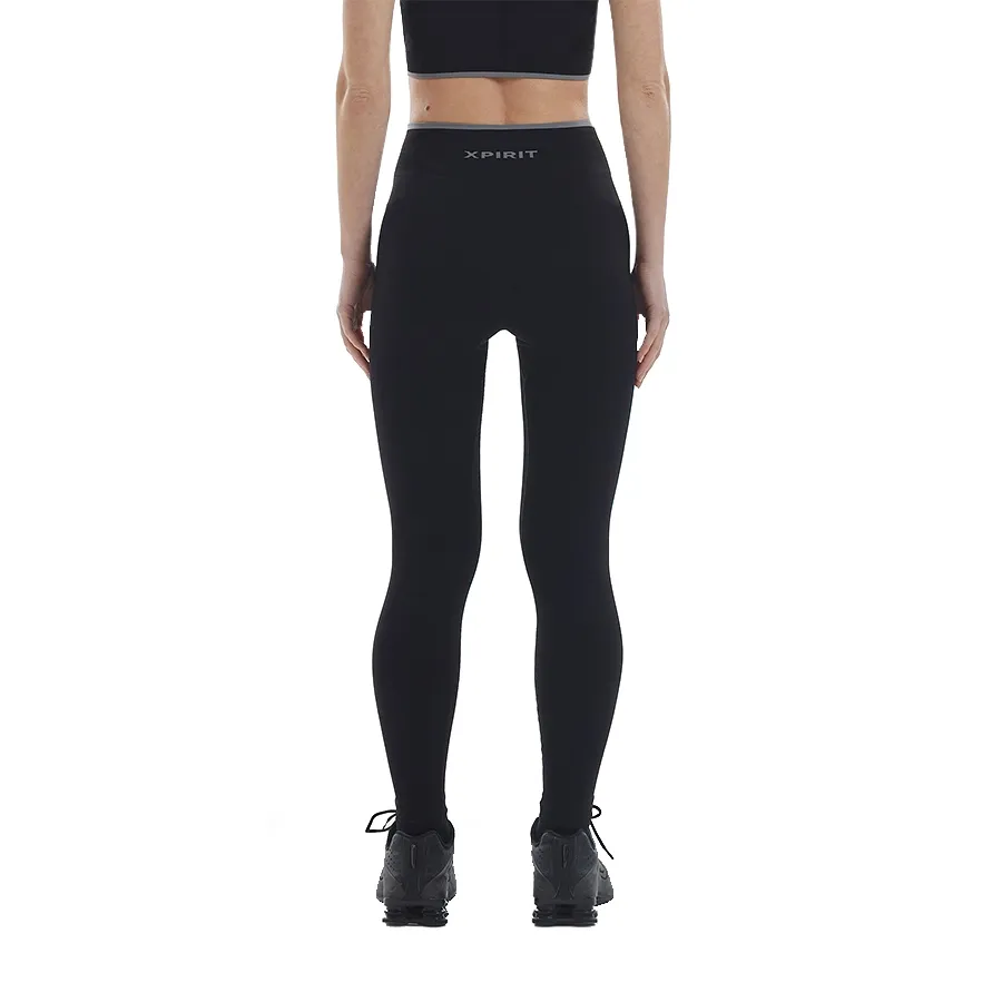 Imagen 2 de 3 de Calza Xpirit Seamless Collection-NEGRO
