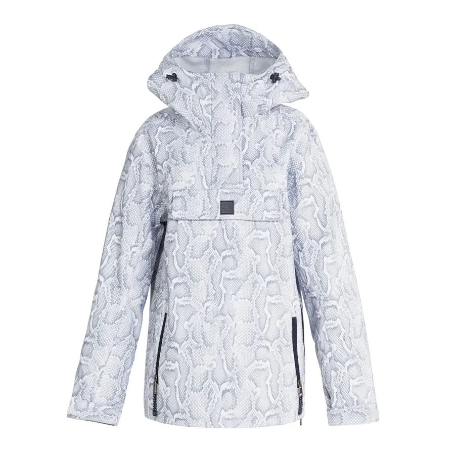 Imagen 8 de 9 de Buzo Dc Snow Prism Ss Anorak-BLANCO/VERDE
