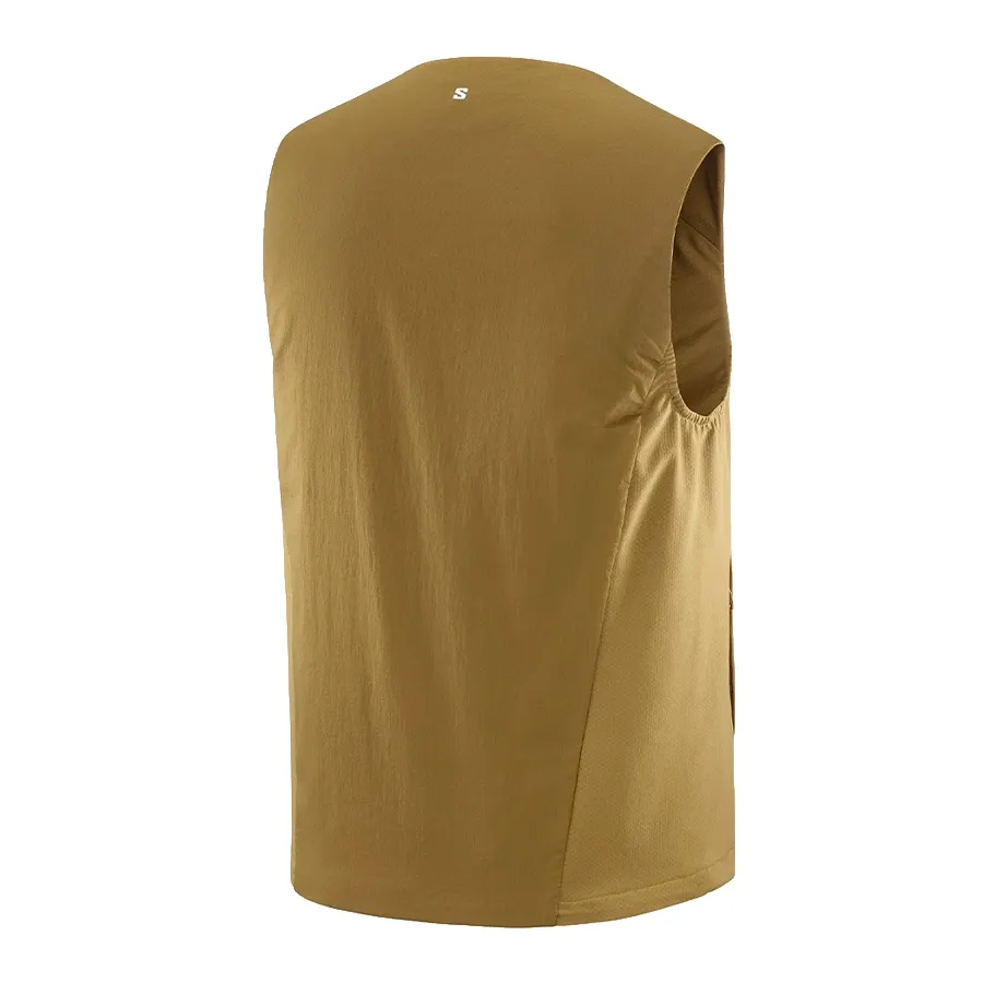 Imagen 3 de 6 de Chaleco Salomon Mntain Flex Hyb Vst-VERDE SECO