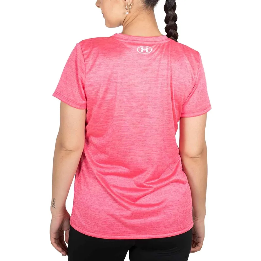 Imagen 2 de 3 de Remera Under Armour Tech Twist Ssc-ROSA