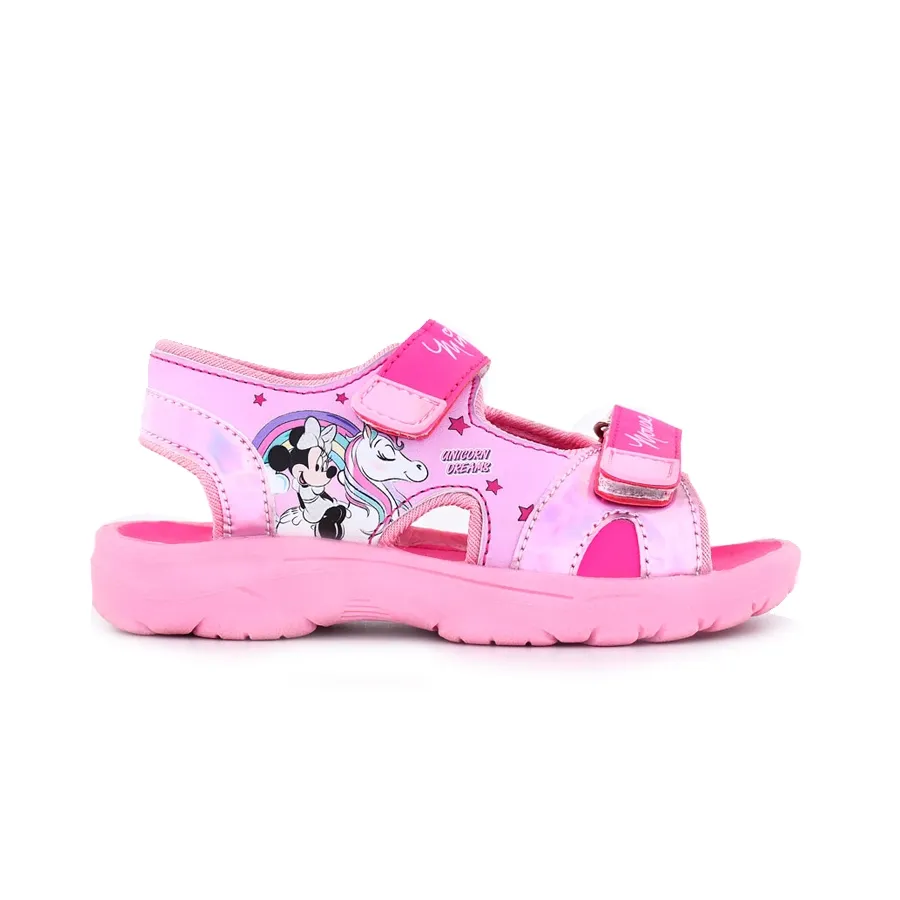 Imagen 2 de 4 de Sandalias Footy Sandalia Sublim Minnie-ROSA/FUCSIA/BLANCO
