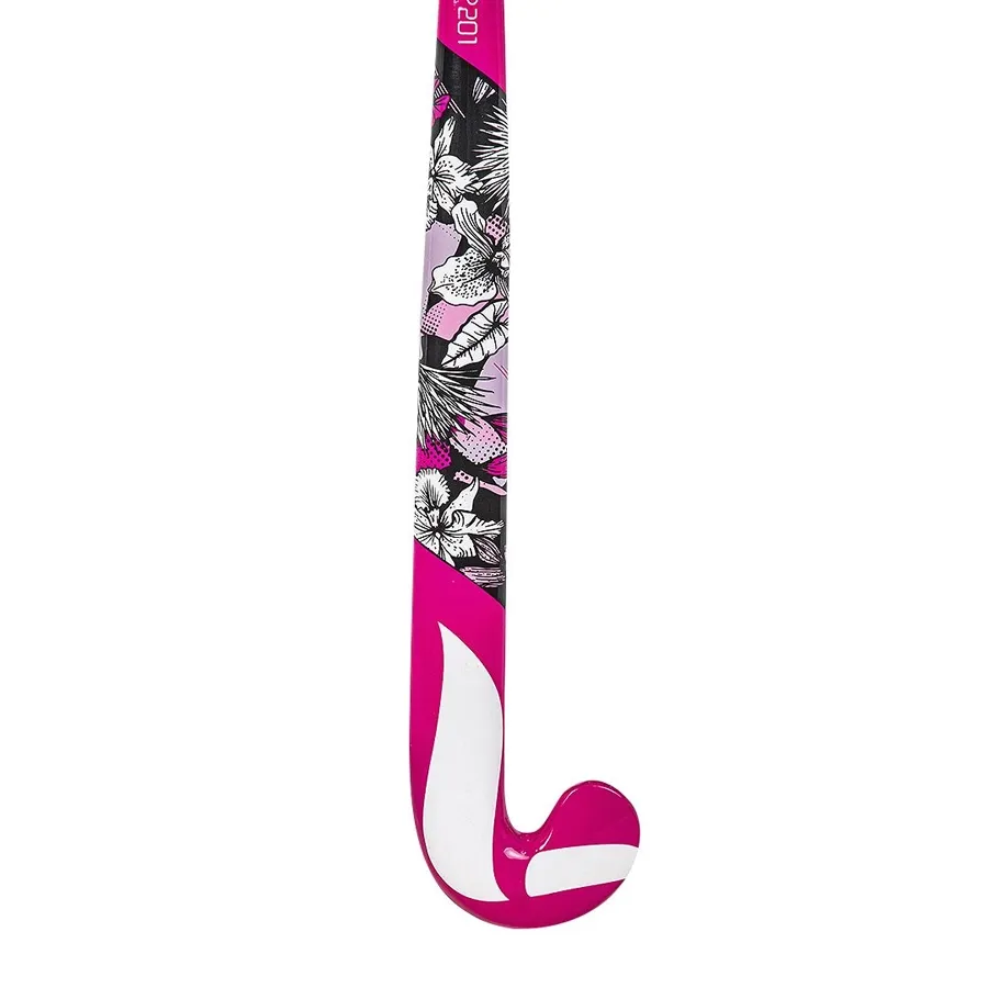 Imagen 2 de 4 de Palo De Hockey Reves Varsity Finish Paint-FUCSIA/BLANCO/NEGRO