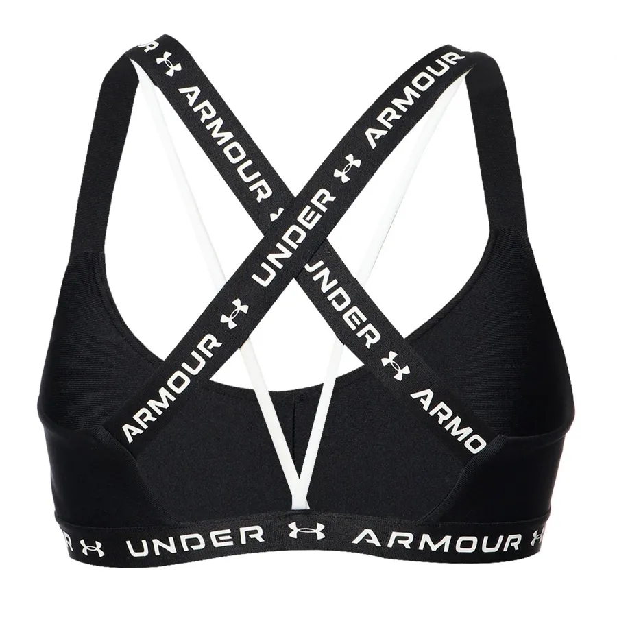 Imagen 1 de 4 de Top Under Armour Crossback Low-NEGRO/BLANCO