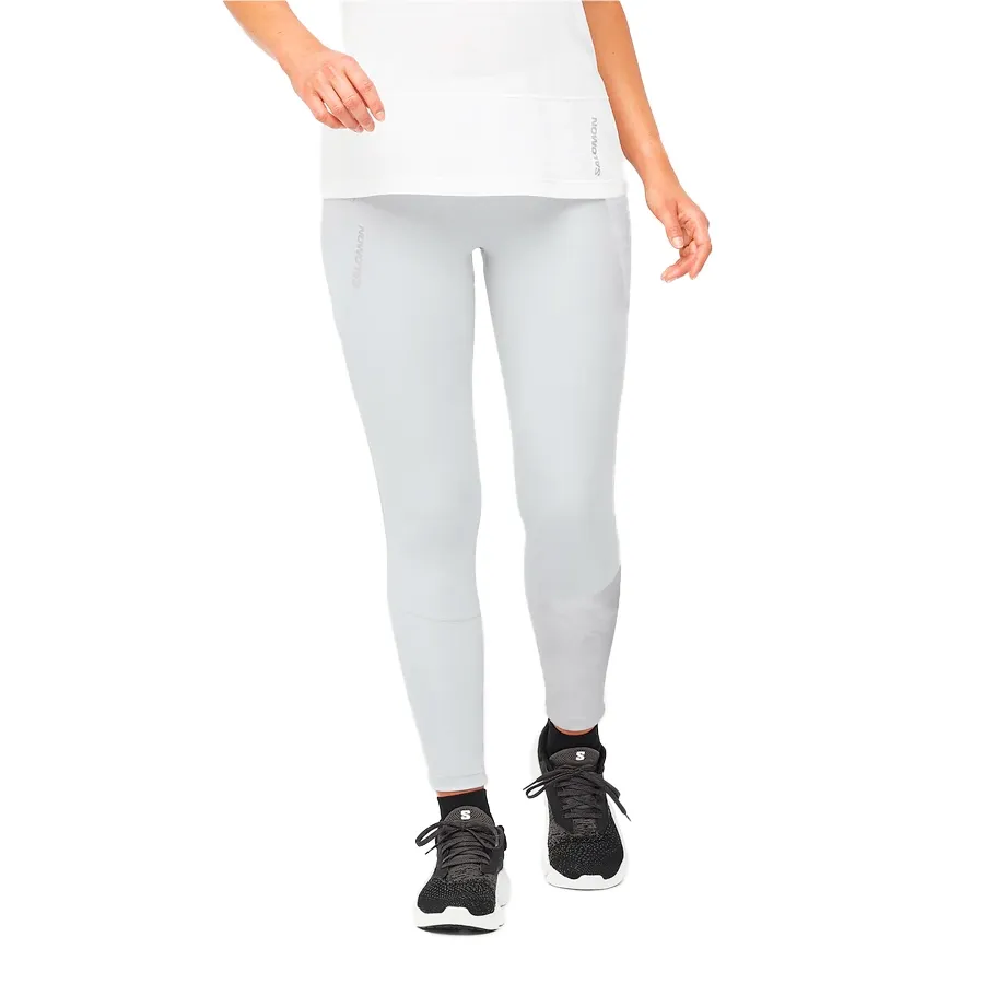 Imagen 2 de 6 de Calza Salomon Cross Run 25" Tight-BLANCO