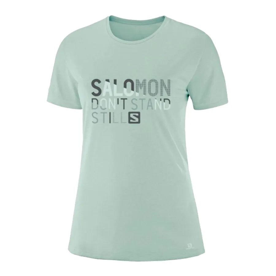 Imagen 0 de 1 de Remera Salomon Chill Print-CELESTE