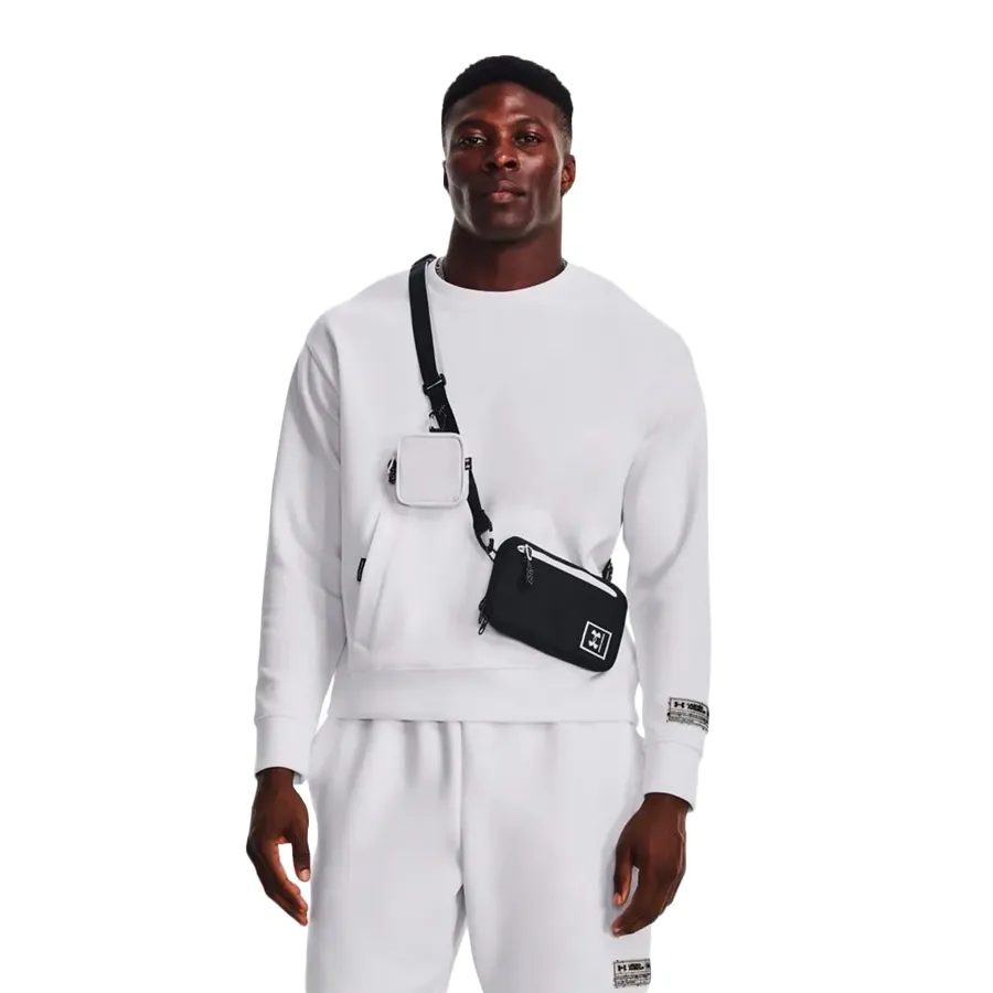 Imagen 1 de 5 de Bandolera Under Armour Loudon Crossbody-NEGRO/BLANCO