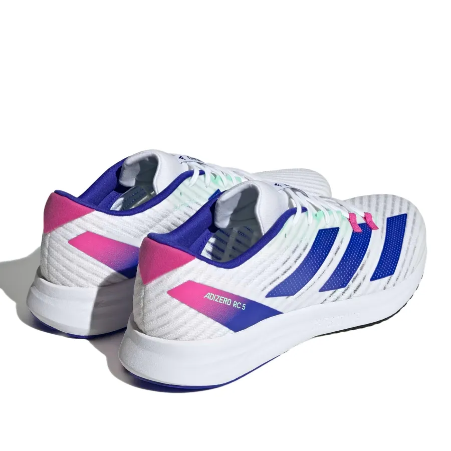 Imagen 5 de 9 de Zapatillas adidas Adizero Rc 5-BLANCO/AZUL/FUCSIA