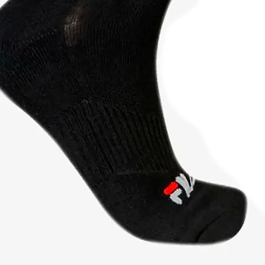 Imagen 2 de 3 de Medias Fila Cano Alto Fbox Pack x3-NEGRO