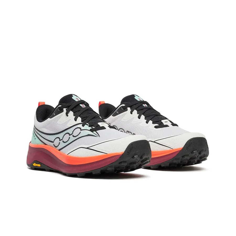 Imagen 1 de 5 de Zapatillas Saucony Peregrine 16-GRIS/VINO/NARANJA
