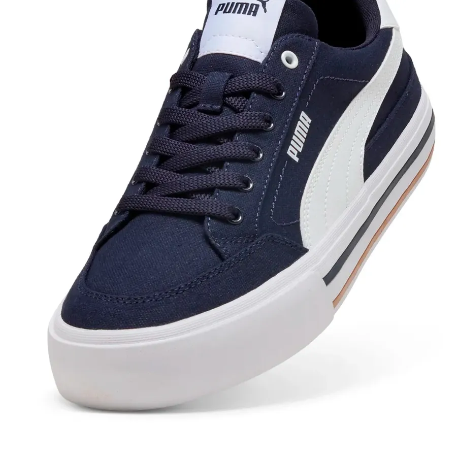 Imagen 3 de 6 de Zapatillas Puma Court Classic Vulc-MARINO/BLANCO