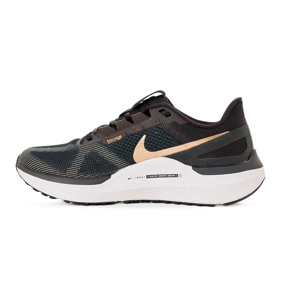 Imagen 1 de 4 de Zapatillas Nike Structure 25-NEGRO/DORADO