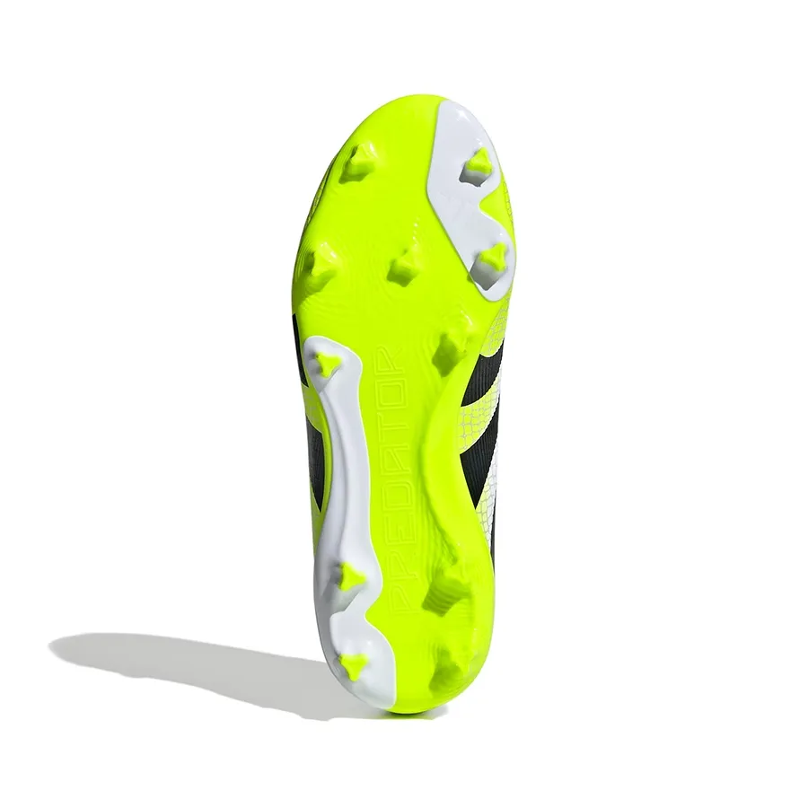 Imagen 4 de 7 de Botines adidas Predator League Fg-BLANCO/NEGRO/AMARILLO FLUOR