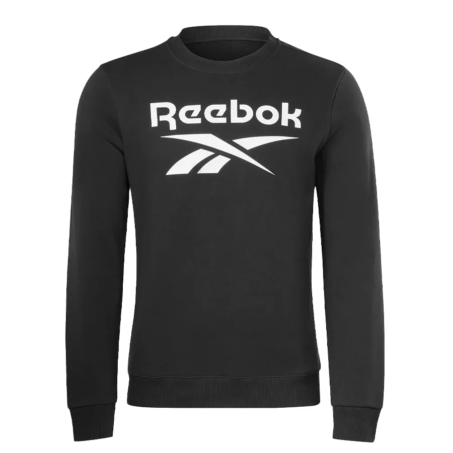 Imagen 0 de 5 de Buzo Reebok Stacked Logo Crew-NEGRO/BLANCO