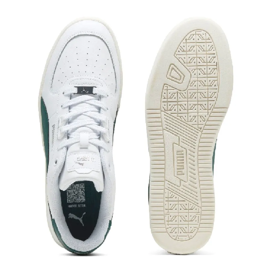 Imagen 3 de 6 de Zapatillas Puma Caven 2.0 Lux-BLANCO/VERDE