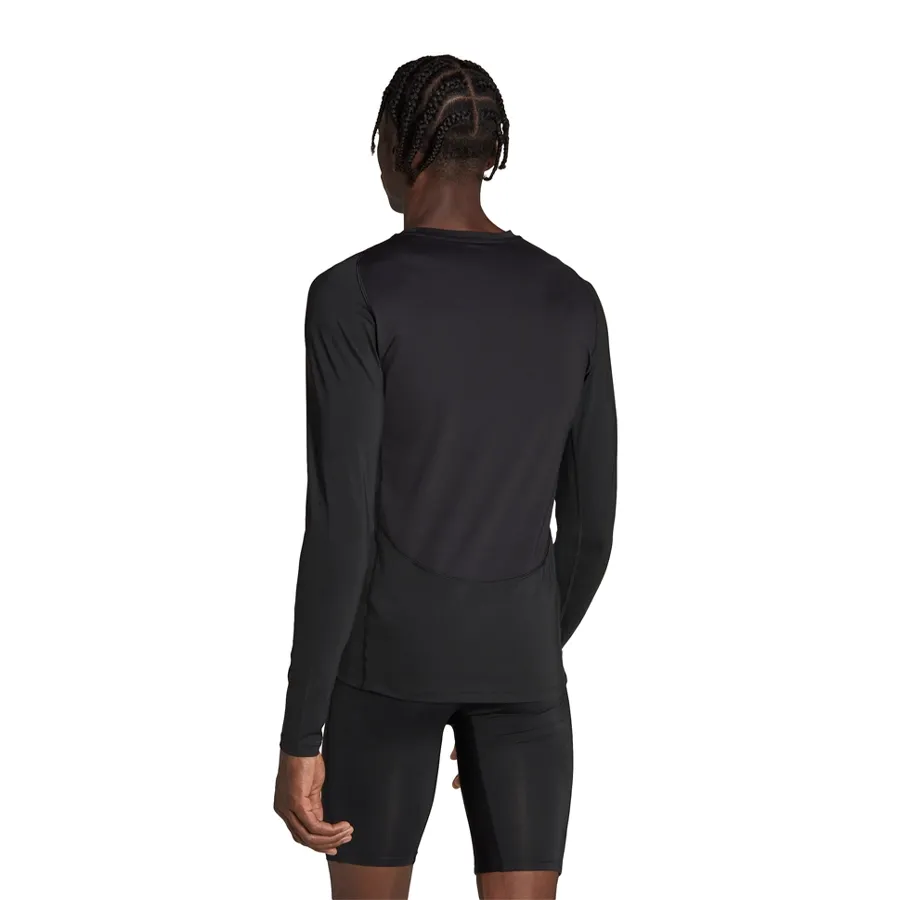 Imagen 2 de 5 de Camiseta adidas Techfit Aeroready-NEGRO