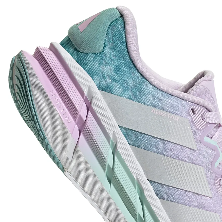 Imagen 6 de 7 de Zapatillas adidas Adistar 4-LILA/VERDE AGUA