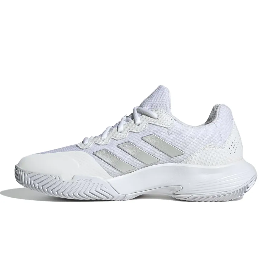 Imagen 1 de 9 de Zapatillas adidas Gamecourt 2-BLANCO/PLATA