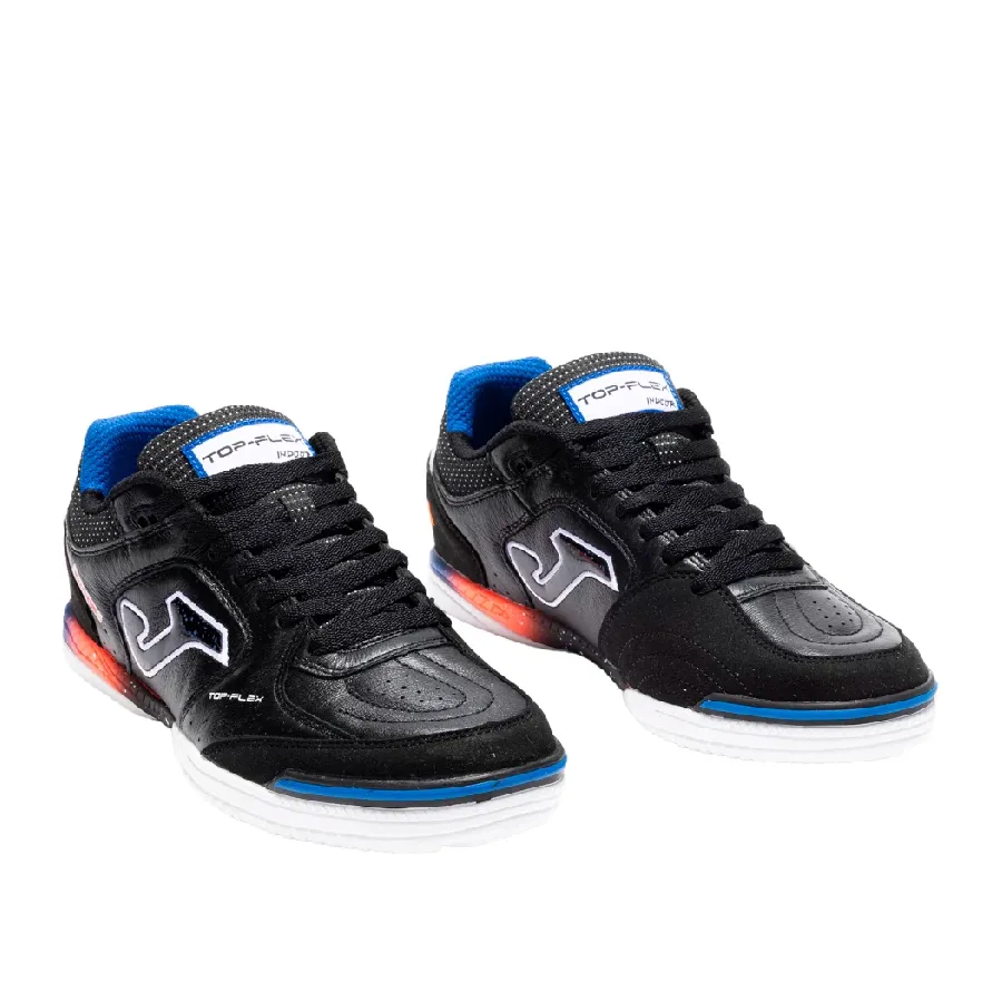 Imagen 1 de 5 de Botines Joma Top Flex IN S2531-NEGRO/BLANCO/AZUL