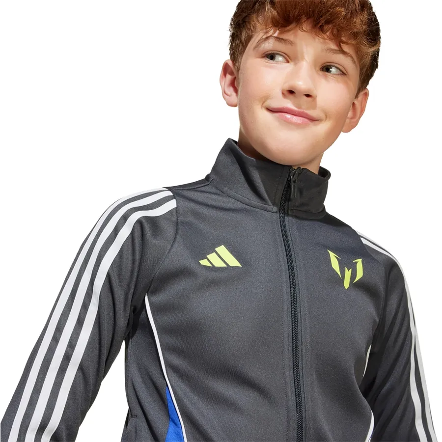 Imagen 3 de 6 de Campera adidas Messi-GRAFITO/AMARILLO