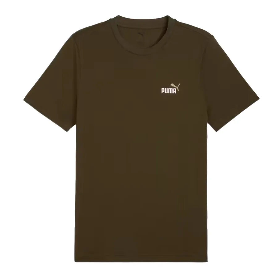 Imagen 2 de 4 de Remera Puma Essentials 2 Nu 1-VERDE MILITAR