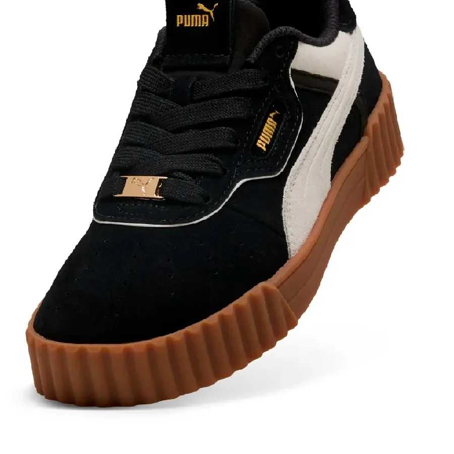 Imagen 4 de 6 de Zapatillas Puma Carina 3.0 Luxe-NEGRO/BLANCO