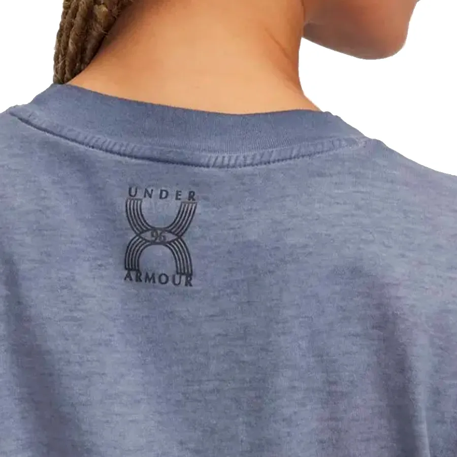 Imagen 2 de 3 de Remera Under Armour Run 96 Graphic Ss-GRIS/NEGRO