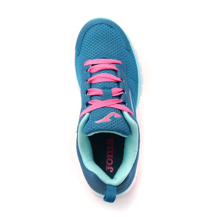 Imagen 2 de 5 de Zapatillas Joma Comodity Lady D-VERDE/AQUA/ROSA