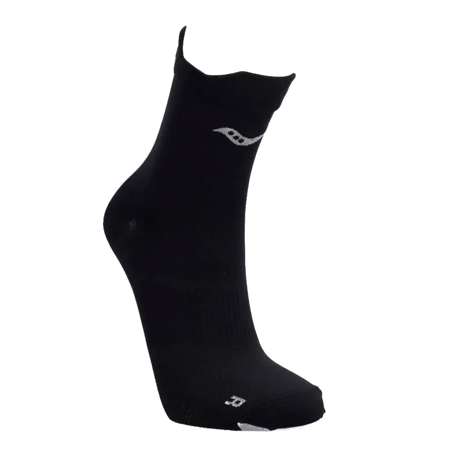 Imagen 1 de 4 de Medias Saucony Elite Mid Crew-NEGRO