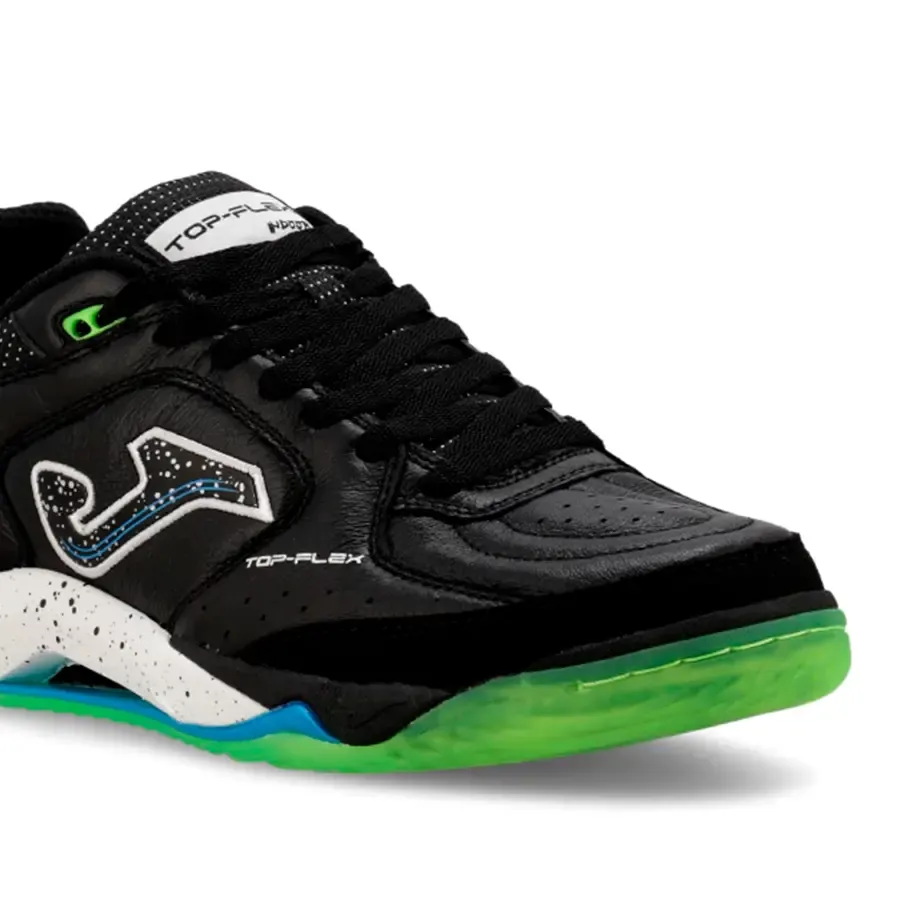 Imagen 4 de 5 de Botines Joma Top Flex Plus In-NEGRO/VERDE FLUOR