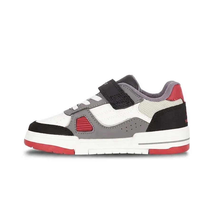 Imagen 2 de 5 de Zapatillas Topper Quarter Kids-BLANCO/NEGRO/GRIS