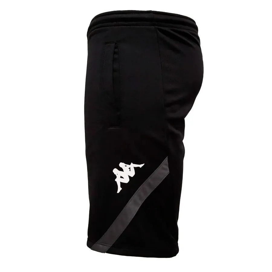 Imagen 3 de 5 de Kappa Shorts  Bermuda De Salida Racing 2023-NEGRO
