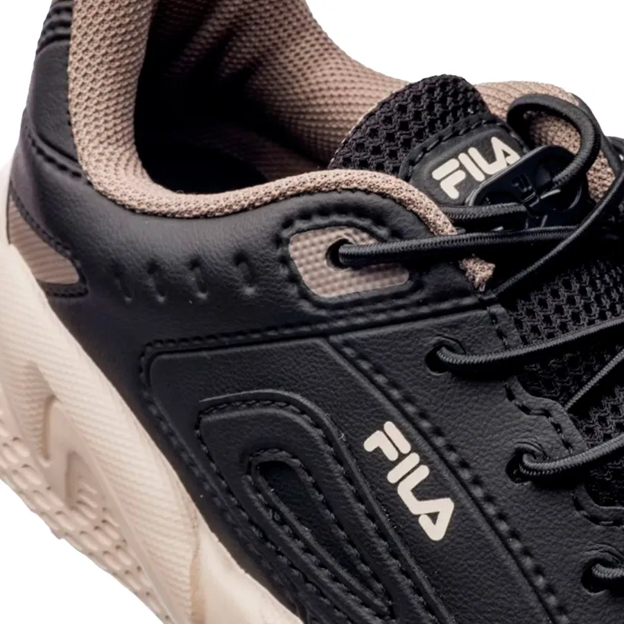Imagen 5 de 6 de Zapatillas Fila Venture Tracer Kids-NEGRO/BEIGE