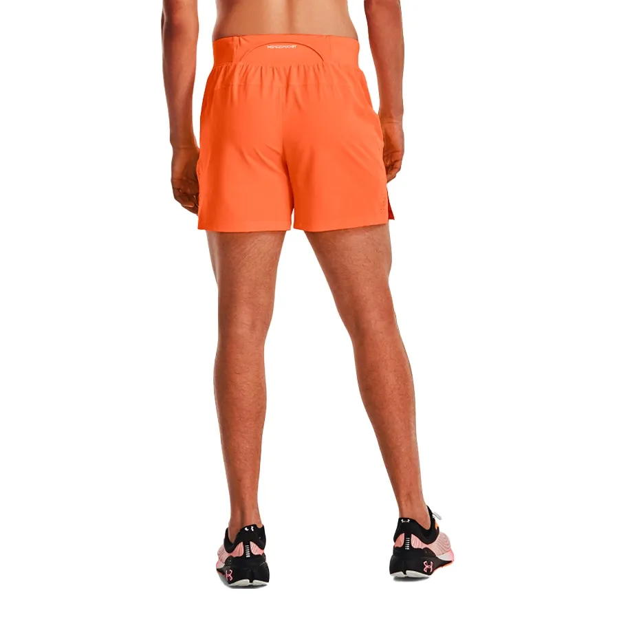 Imagen 2 de 7 de Shorts Under Armour Lauch Elite-NARANJA