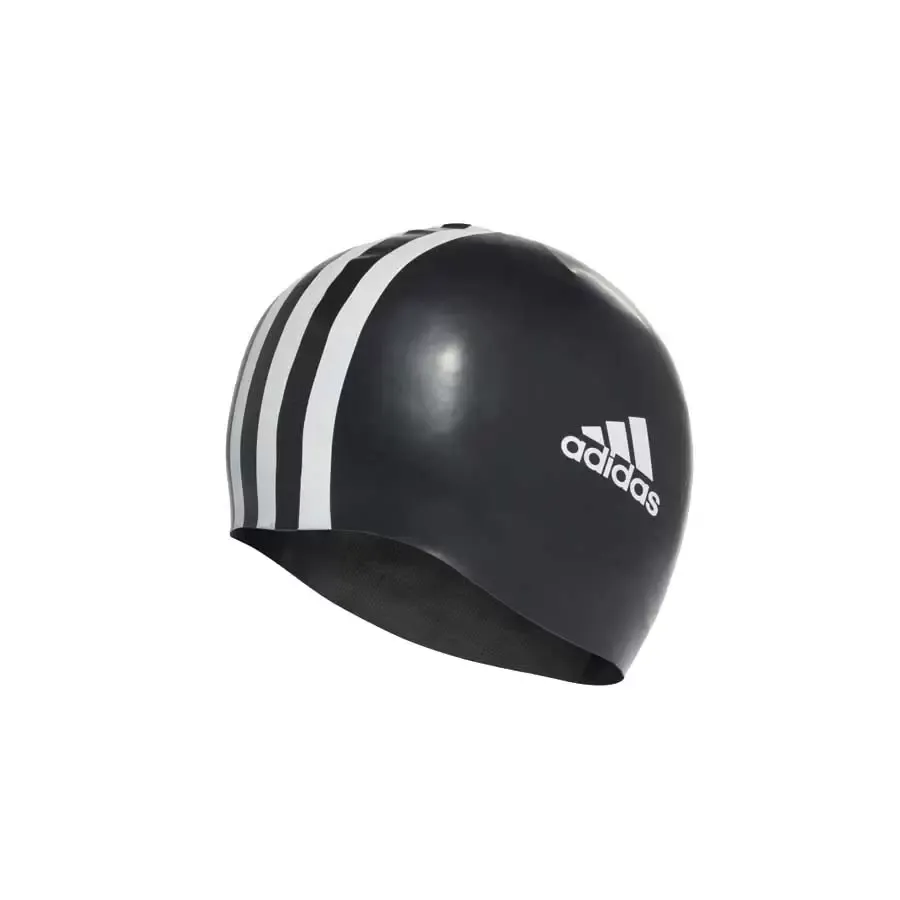 Imagen 0 de 6 de Gorro adidas de Silicona 3 Stripes-NEGRO